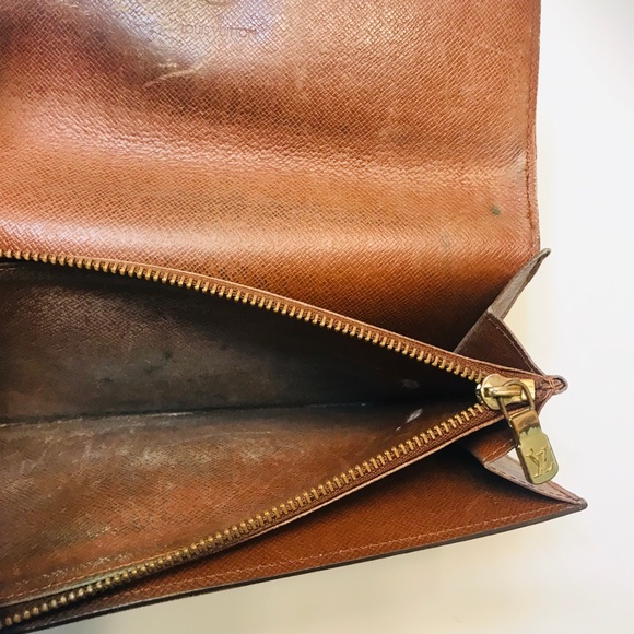 SET - 3 LOUIS VUITTON Monogram Ebene Wallet Folio - Picture 8 of 16